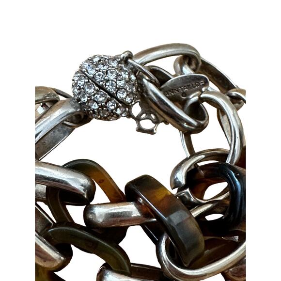 Ann Taylor Magnetic Clasp Link Bracelet - Picture 2 of 6